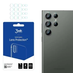 Захисне скло для камери 3mk Lens Protect (4 PCS) для Samsung Galaxy S23 Ultra (S918) (5903108512558)