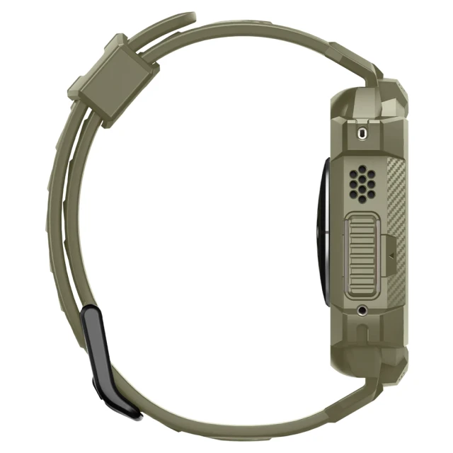 Чохол-ремінець Spigen Rugged Armor Pro для Apple Watch Ultra 49 mm Vintage Khaki (ACS05915)
