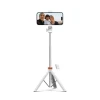 Універсальний штатив Tech-Protect L03S Bluetooth Selfie Stick Tripod White (5906203691180)