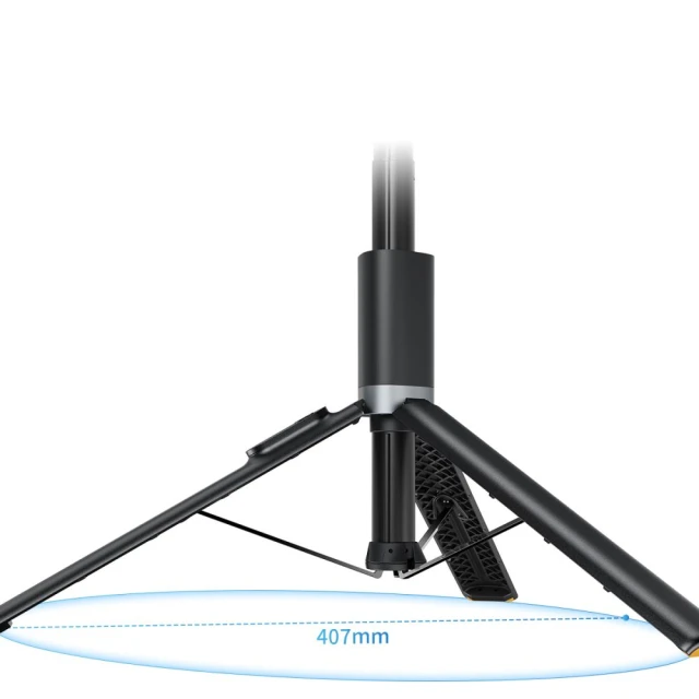 Универсальный штатив Tech-Protect L08S Bluetooth Selfie Stick Tripod Black (5906302308286)