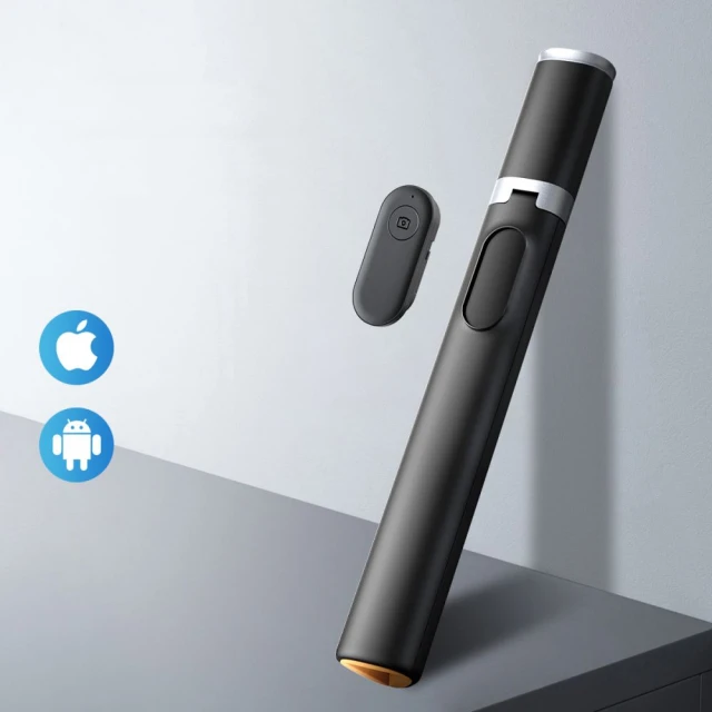 Универсальный штатив Tech-Protect L08S Bluetooth Selfie Stick Tripod Black (5906302308286)