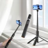Универсальный штатив Tech-Protect L08S Bluetooth Selfie Stick Tripod Black (5906302308286)