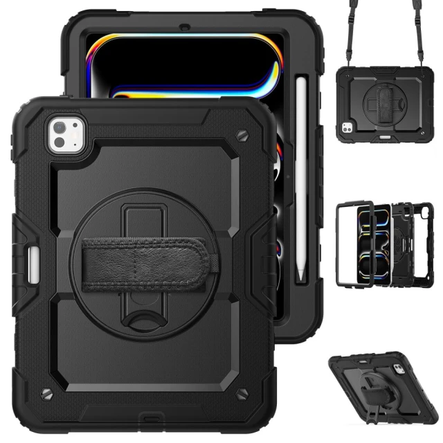 Чохол Tech-Protect Solid360 для iPad Pro 11 2024 5th Gen Black (5906302308521)