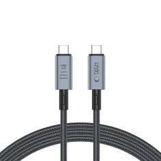 Кабель Tech-Protect UltraBoost Max USB-C to USB-C 2 m Grey (5906302308996)