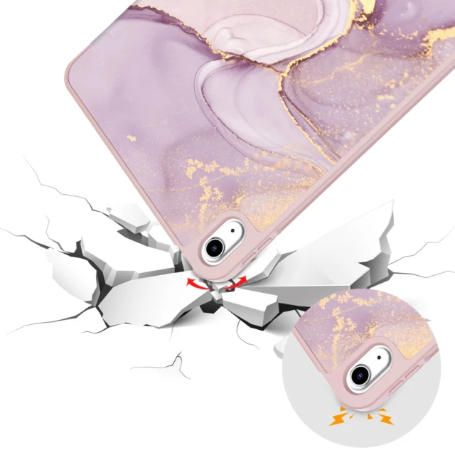 Чохол Tech-Protect SC Pen для iPad 11 2025 11th Gen | 10.9 2022 10th Gen Marble (5906302309979)