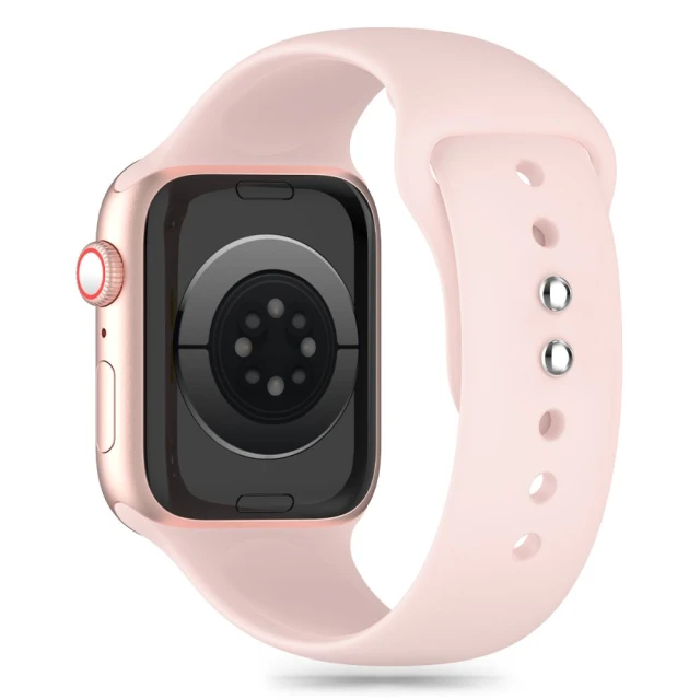Ремешок Tech-Protect Silicone для Apple Watch 42 (10 series) | 41 | 40 | 38 mm Light Pink (5906302310166)