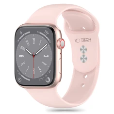 Ремінець Tech-Protect Silicone для Apple Watch 42 (10 series) | 41 | 40 | 38 mm Light Pink (5906302310166)