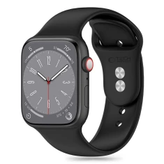 Ремінець Tech-Protect Silicone для Apple Watch 49 | 46 | 45 | 44 | 42 mm (1-3 series) Black (5906302303984)