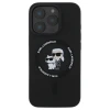 Чохол Karl Lagerfeld Silicone Karl & Choupette Ring для iPhone 16 Pro Max Black with MagSafe (KLHMP16XSCMKCRHK)