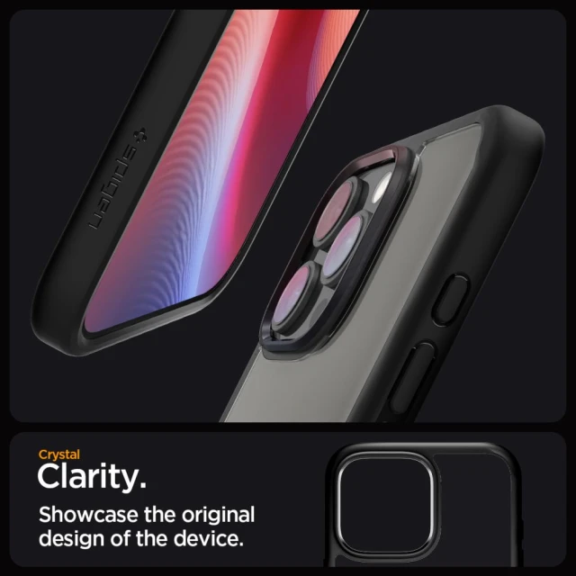 Чохол Spigen Ultra Hybrid для iPhone 16 Pro Max Matte Black (ACS07996)