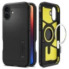 Чехол Spigen Tough Armor для iPhone 16 Black with MagSafe (ACS08216)