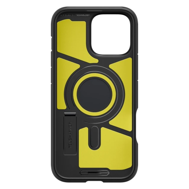 Чохол Spigen Tough Armor для iPhone 16 Pro Black with MagSafe (ACS08146)