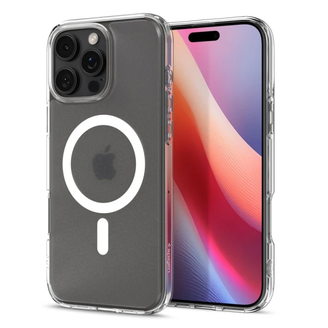 Чохол Spigen Ultra Hybrid для iPhone 16 Pro Max Frost Clear with MagSafe (ACS08002)