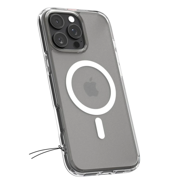 Чохол Spigen Ultra Hybrid для iPhone 16 Pro Max Frost Clear with MagSafe (ACS08002)