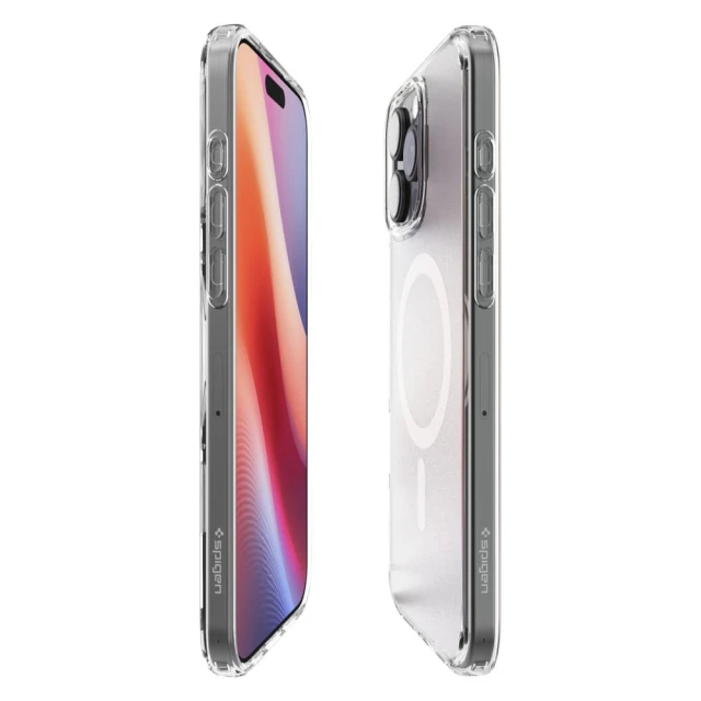 Чохол Spigen Ultra Hybrid для iPhone 16 Pro Max Frost Clear with MagSafe (ACS08002)