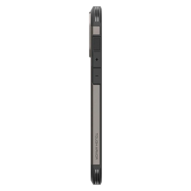 Чохол Spigen Tough Armor для iPhone 16 Pro Gunmetal with MagSafe (ACS08145)