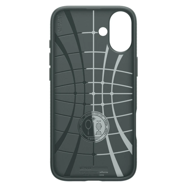 Чохол Spigen Liquid Air для iPhone 16 Abyss Green (ACS08196)