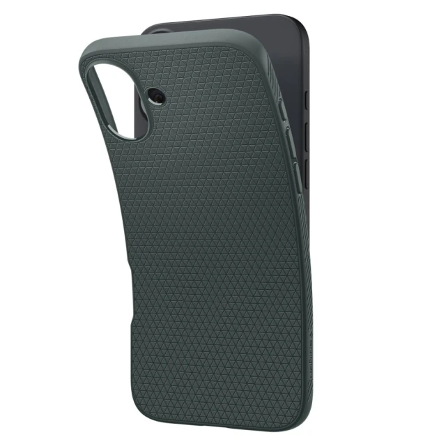 Чохол Spigen Liquid Air для iPhone 16 Abyss Green (ACS08196)