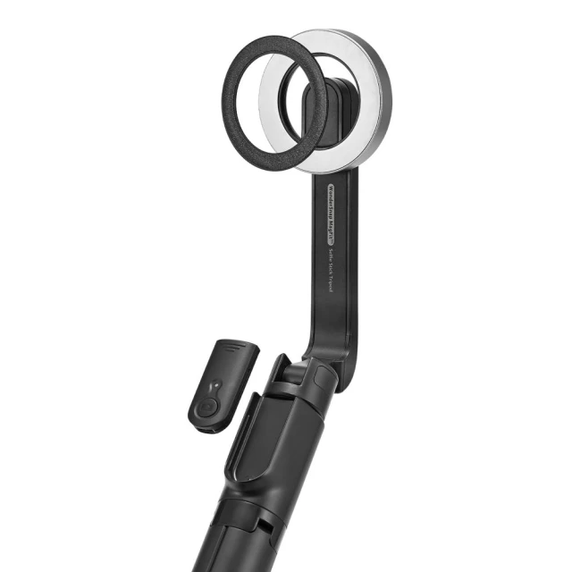Универсальный штатив Spigen S580W Bluetooth Selfie Stick Long Tripod Black with MagSafe (AMP07659)