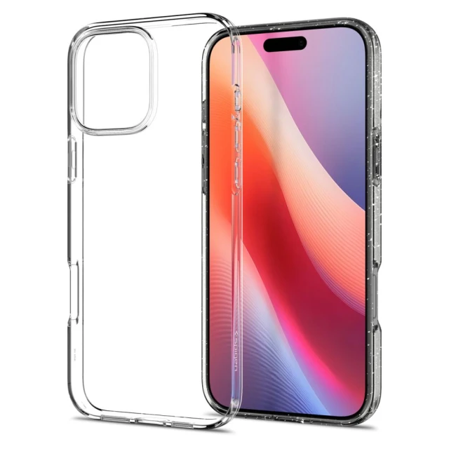 Чохол Spigen Liquid Crystal Glitter для iPhone 16 Pro Max Glitter Crystal (ACS07985)