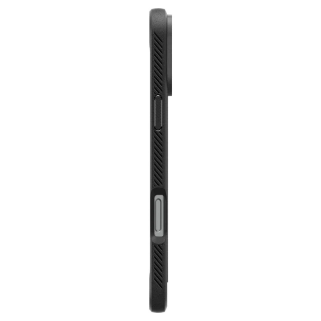 Чохол Spigen Rugged Armor для iPhone 16 Pro Max Matte Black with MagSafe (ACS07986)