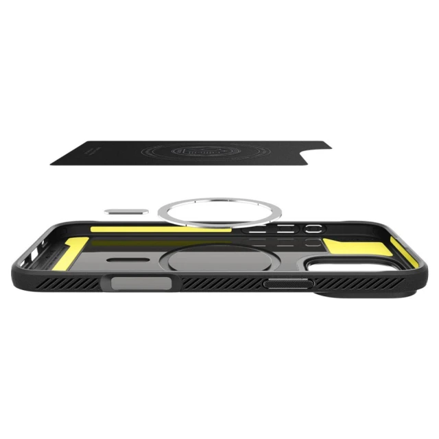 Чохол Spigen Rugged Armor для iPhone 16 Pro Max Matte Black with MagSafe (ACS07986)