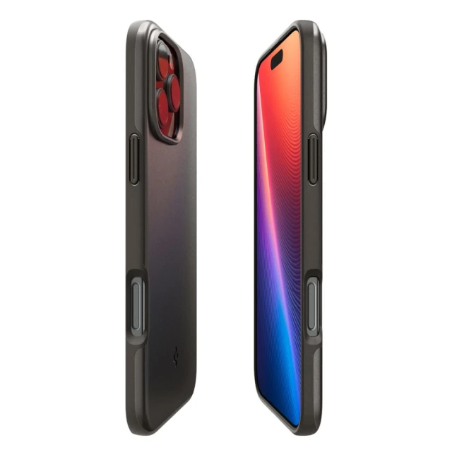 Чохол Spigen Thin Fit Mag для iPhone 16 Pro Max Gunmetal with MagSafe (ACS07979)