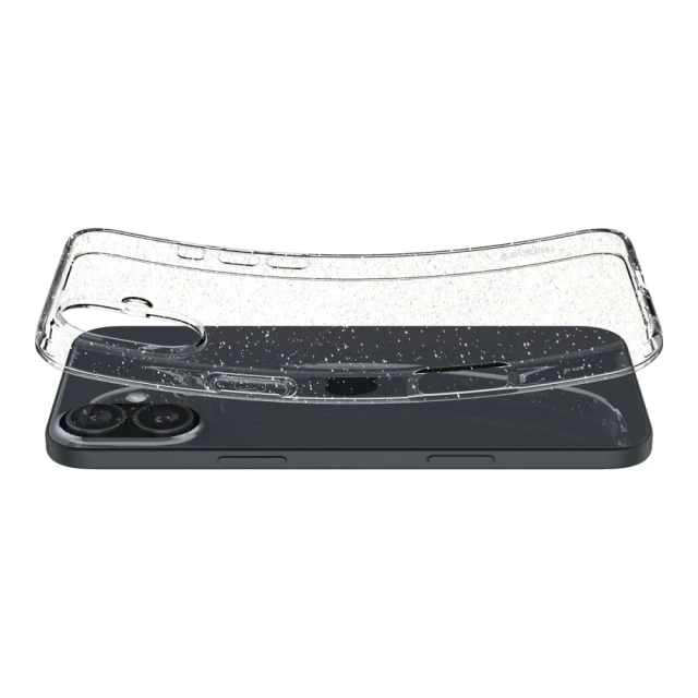 Чохол Spigen Liquid Crystal Glitter для iPhone 16 Glitter Crystal (ACS08192)