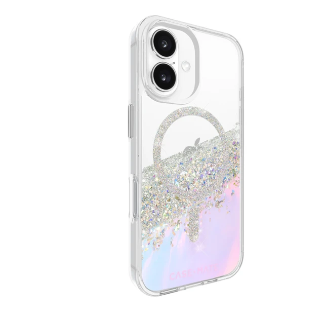 Чохол Case-Mate Karat для iPhone 16 Holographic Soap Bubble with MagSafe (CM054714)