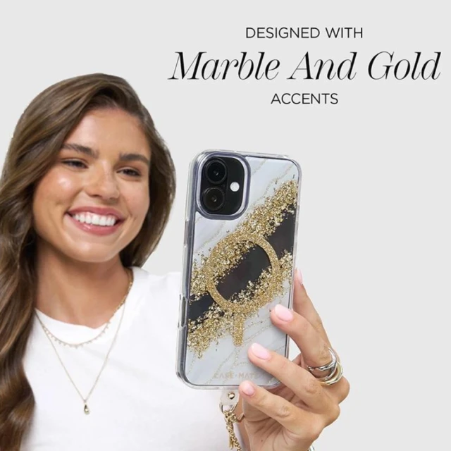 Чехол Case-Mate Karat для iPhone 16 Granite with MagSafe (CM054598)