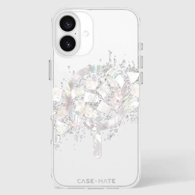 Чохол Case-Mate Karat для iPhone 16 Plus A Touch of Pearl with MagSafe (CM054378)