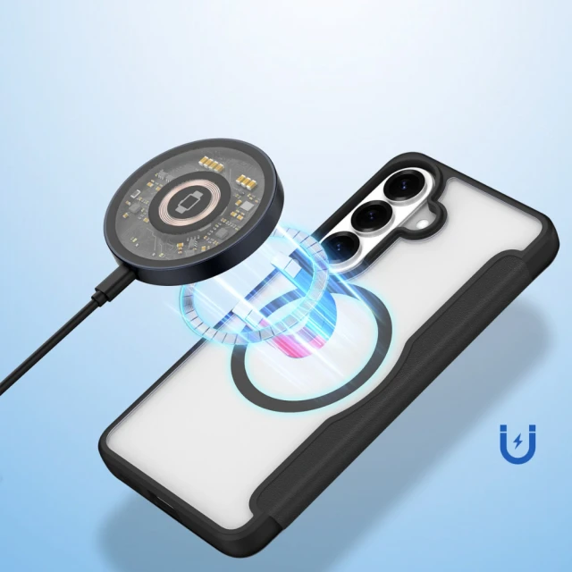 Чохол Dux Ducis Skin X Pro для Samsung Galaxy S26 чорний with MagSafe (6978943385284)
