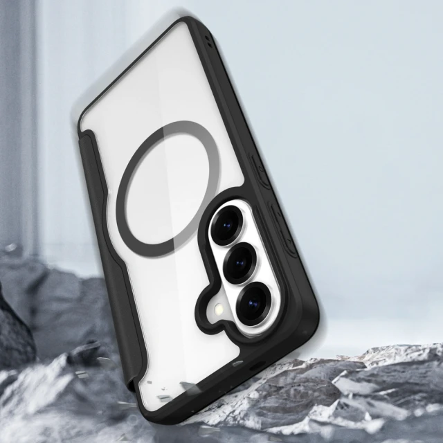 Чохол Dux Ducis Skin X Pro для Samsung Galaxy S26 чорний with MagSafe (6978943385284)