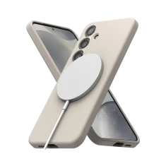 Чохол Mercury Semi-Silicone для Samsung Galaxy S24 Stone with MagSafe (8809972539295)