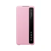 Чохол Samsung Clear View Cover для Samsung Galaxy S20 Plus Рожевий (EF-ZG985CPEGEU)