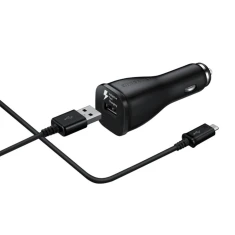 Зарядний пристрій Samsung Fast Charge microUSB Чорний 2A (EP-LN915UBEGWW)