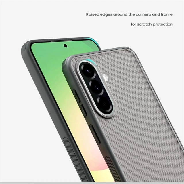 Чохол Nillkin Super Frosted Shield Pro для Samsung Galaxy A57 5G напівпрозоро-чорний (6902048309180)