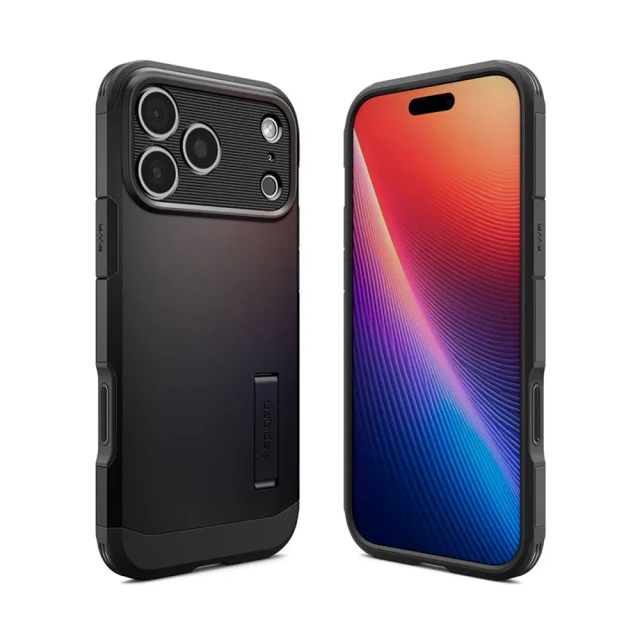 Чохол Spigen Tough Armor для iPhone 18 Pro | 17 Pro Black