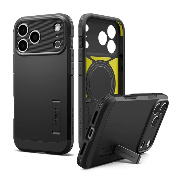 Чехол Spigen Tough Armor для iPhone 18 Pro Max | 17 Pro Max Black