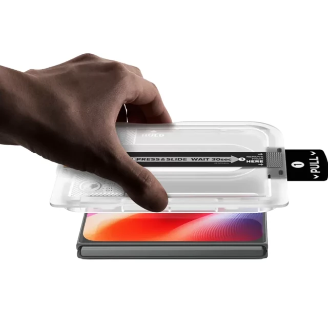 Защитное стекло Spigen Glas.tR EZ Fit Pro HD AC прив. для iPhone Duo Clear
