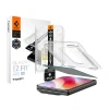 Защитное стекло Spigen Glas.tR EZ Fit Pro HD AC прив. для iPhone Duo Clear
