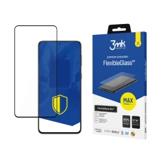 Захисне скло 3mk FlexibleGlass Max для Samsung Galaxy S21 Plus 5G Black (5903108359245)
