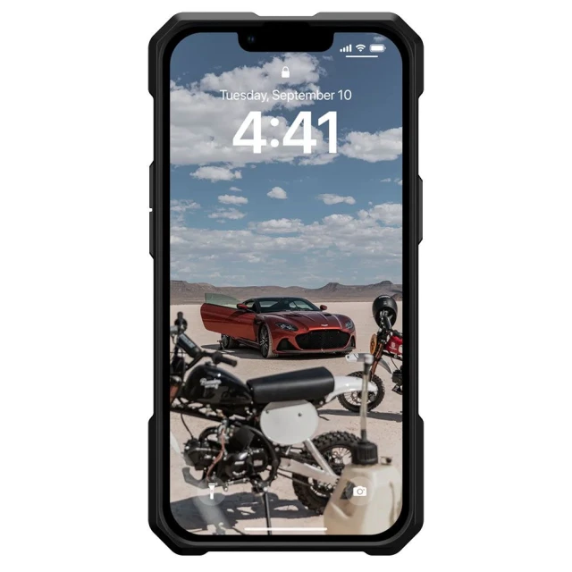 Чохол UAG Monarch Pro Kevlar Black для iPhone 14 Plus with MagSafe (114029113940)