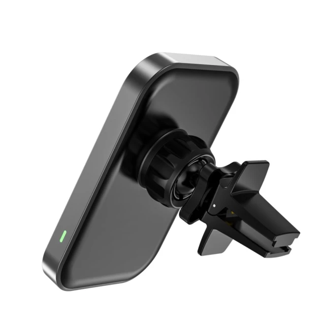 Автотримач з функцією бездротової зарядки Tech-Protect CW19 Magnetic Vent Car Mount Black with MagSafe