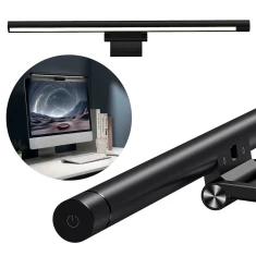 Десктоп-лампа на монітор світлодіодна Baseus I-Wok Pro Series Asymmetric Light Source Screen Hanging Light Black (DGIWK-P01)