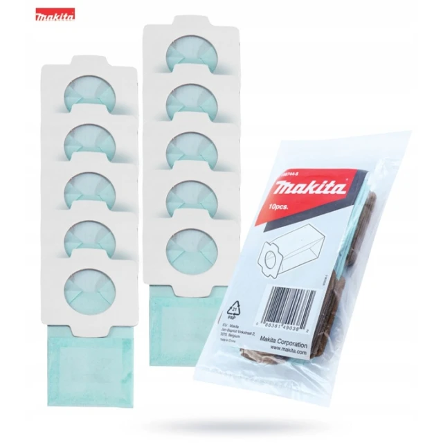 Мішки для пилу Makita для 4013D, BCL182, CL104 10 шт (088381490382)