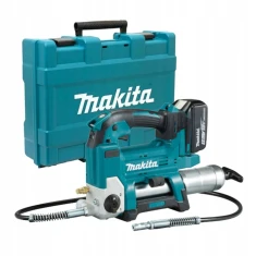 Шприц для змащування акумуляторний Makita 18 В Li-Ion 1x5 Ah 690 bar з валізою (088381886772)