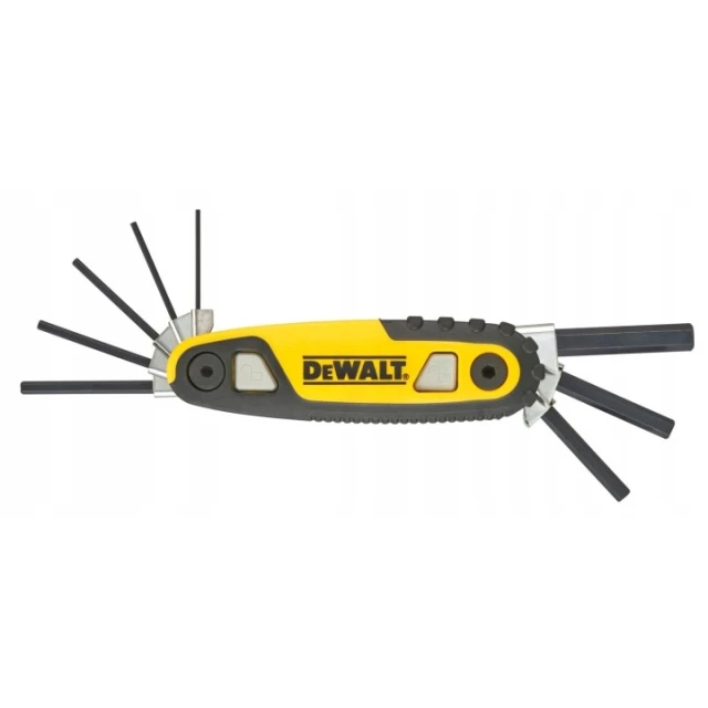 Набір ключів шестигранних складний DeWALT 8 шт (3253560702632)