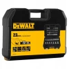 Набір головок DeWALT 22 частини 1/2