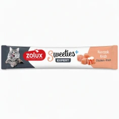 Ласощі для котів FRANCODEX Sweeties Creamy з куркою та крабом 14 г (3336026821655)